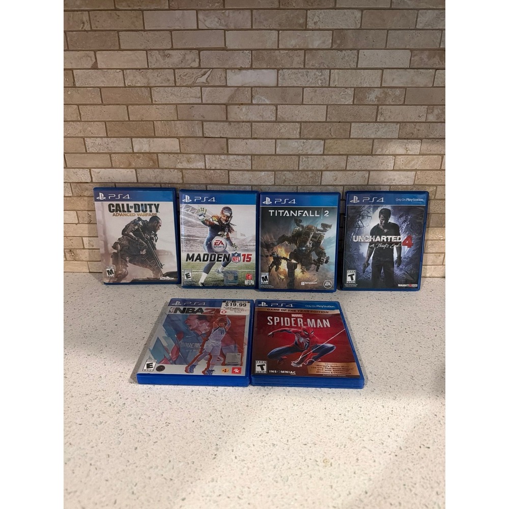 PS4 Video Game Bundle Lot